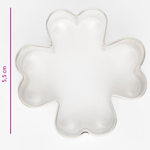 Cookie Cutter 4 Leaf Clover 5,5 cm