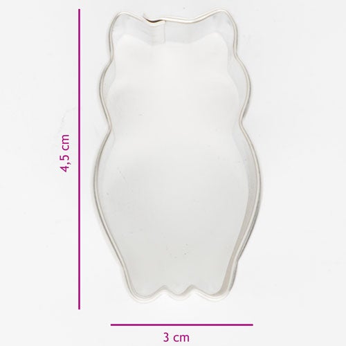 Cookie Cutter Owl 4,5 cm