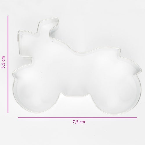 Cookie Cutter Motorbike 9 cm