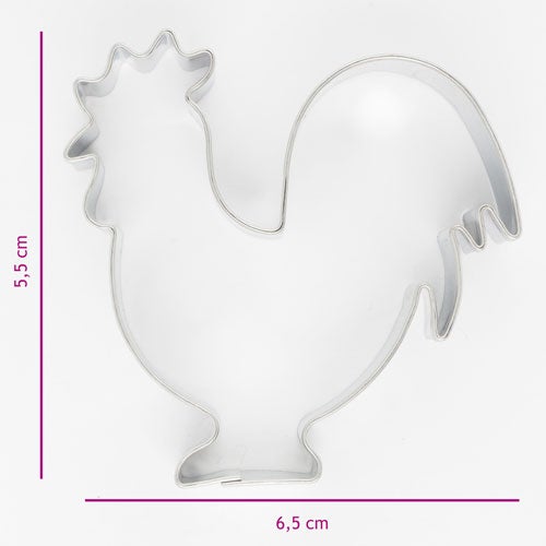 Cookie Cutter Rooster 6,5 cm