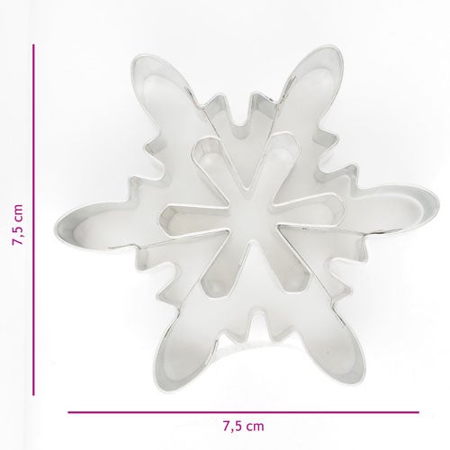 Cookie Cutter Ice Crystal 1 Ø7,5 cm