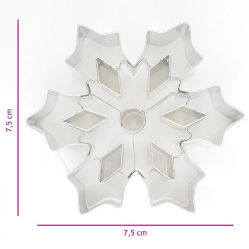 Cookie Cutter Ice Crystal 2 Ø7,5 cm
