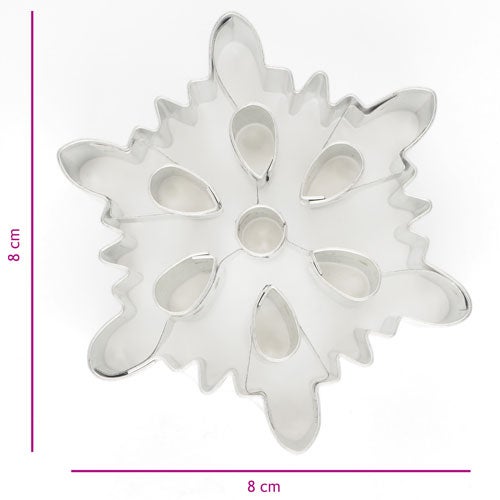 Cookie Cutter Ice Crystal 3 Ø8 cm