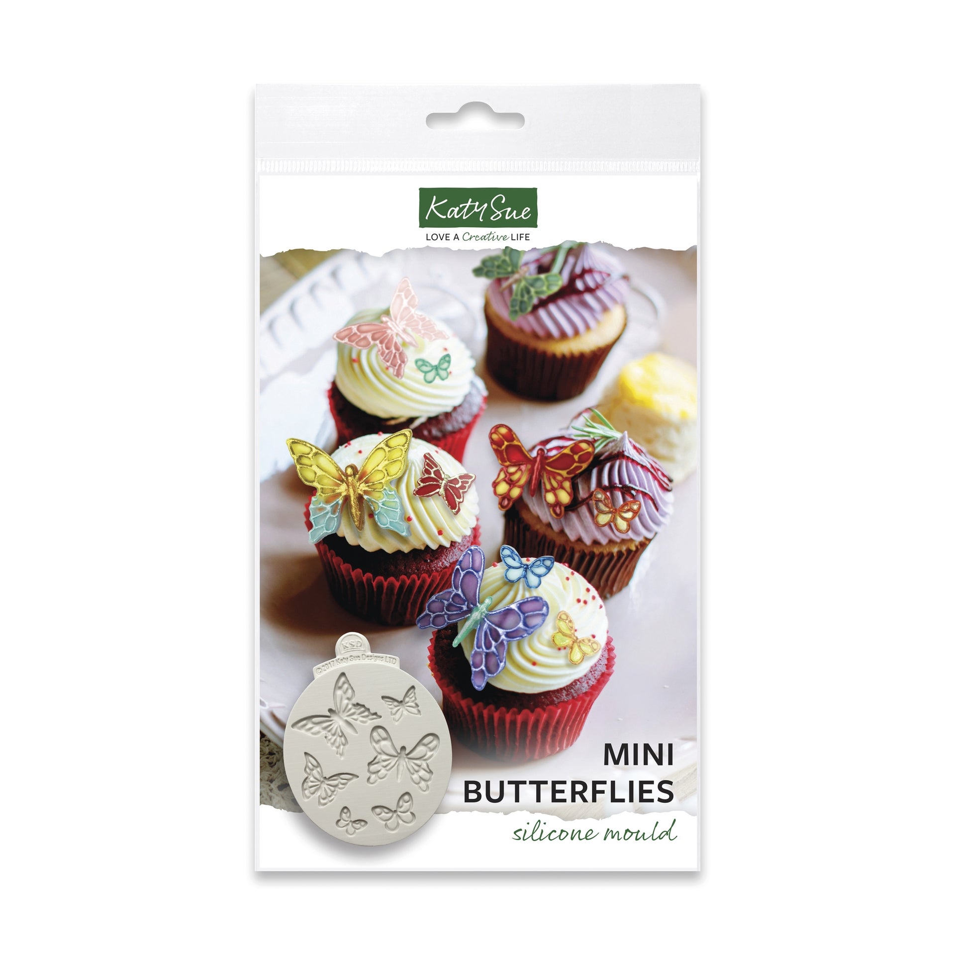 Katy Sue Silicone Mould - Mini Butterflies