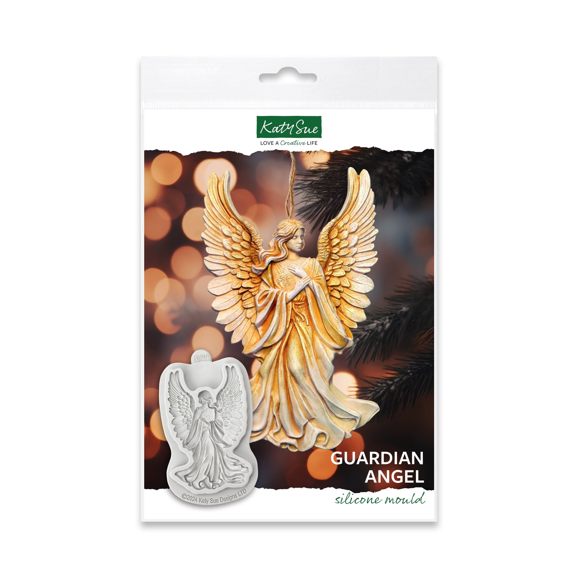 Katy Sue Silicone Mould - Guardian Angel