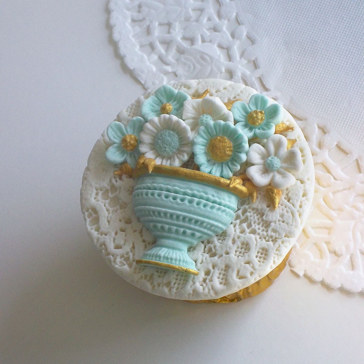 Katy Sue Silicone Mould - Royal Lace