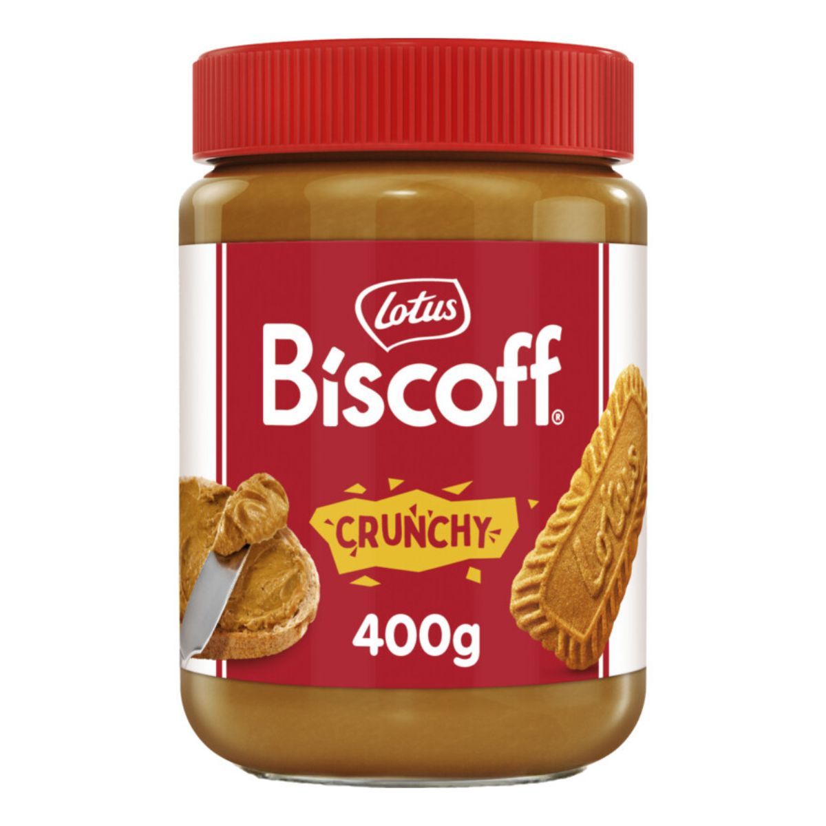 Lotus Biscoff Speculoos Paste Crunchy 400g