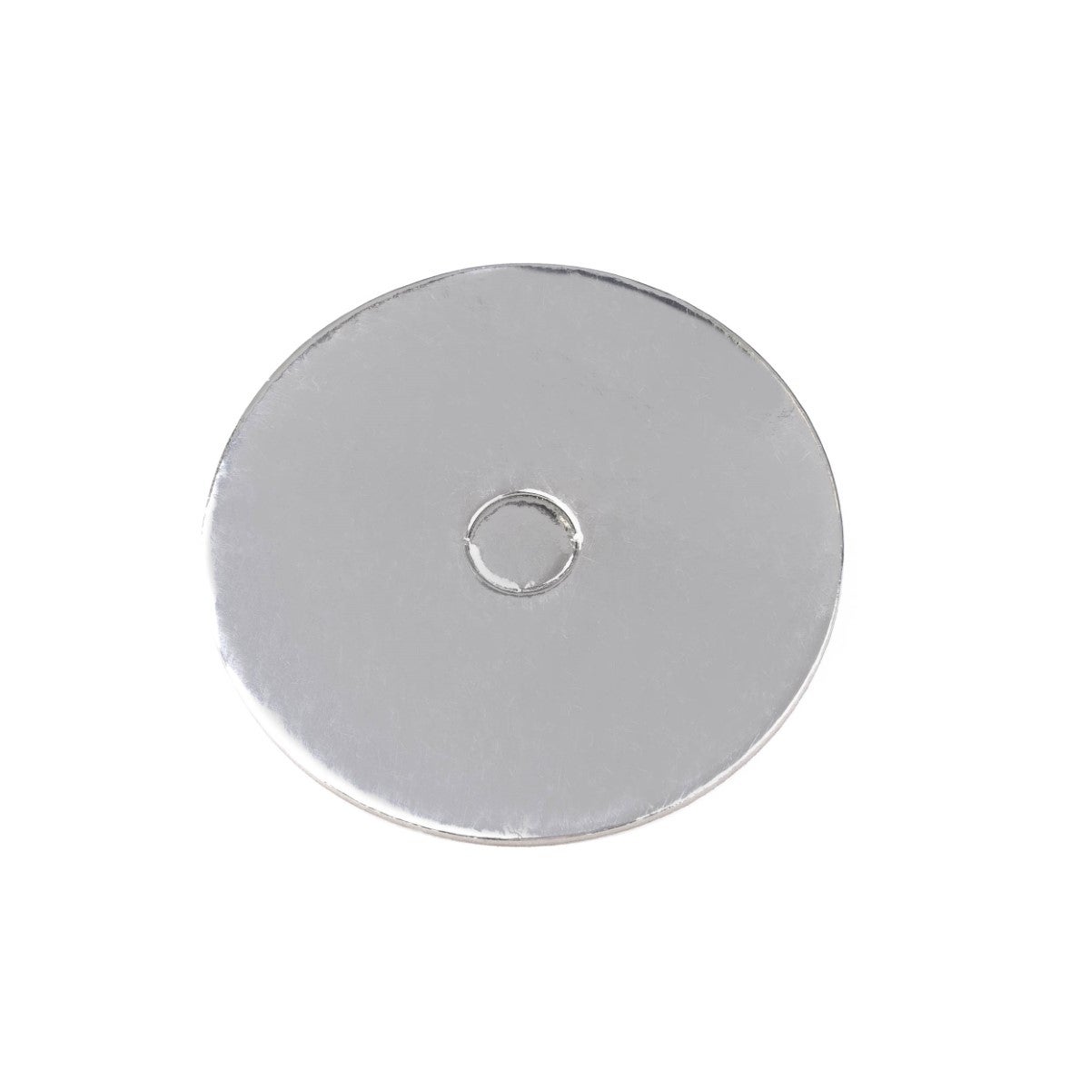 LOYAL Cake Board Perforated Round - Silver 10cm pk/10