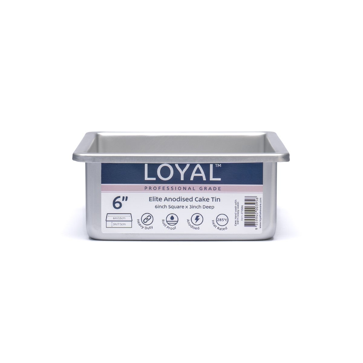 LOYAL Elite Cake Pan - Square 15cm
