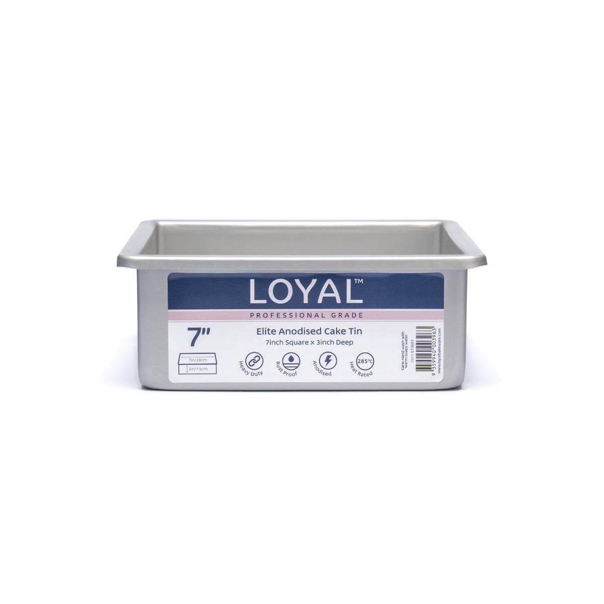 LOYAL Elite Cake Pan - Square 18cm