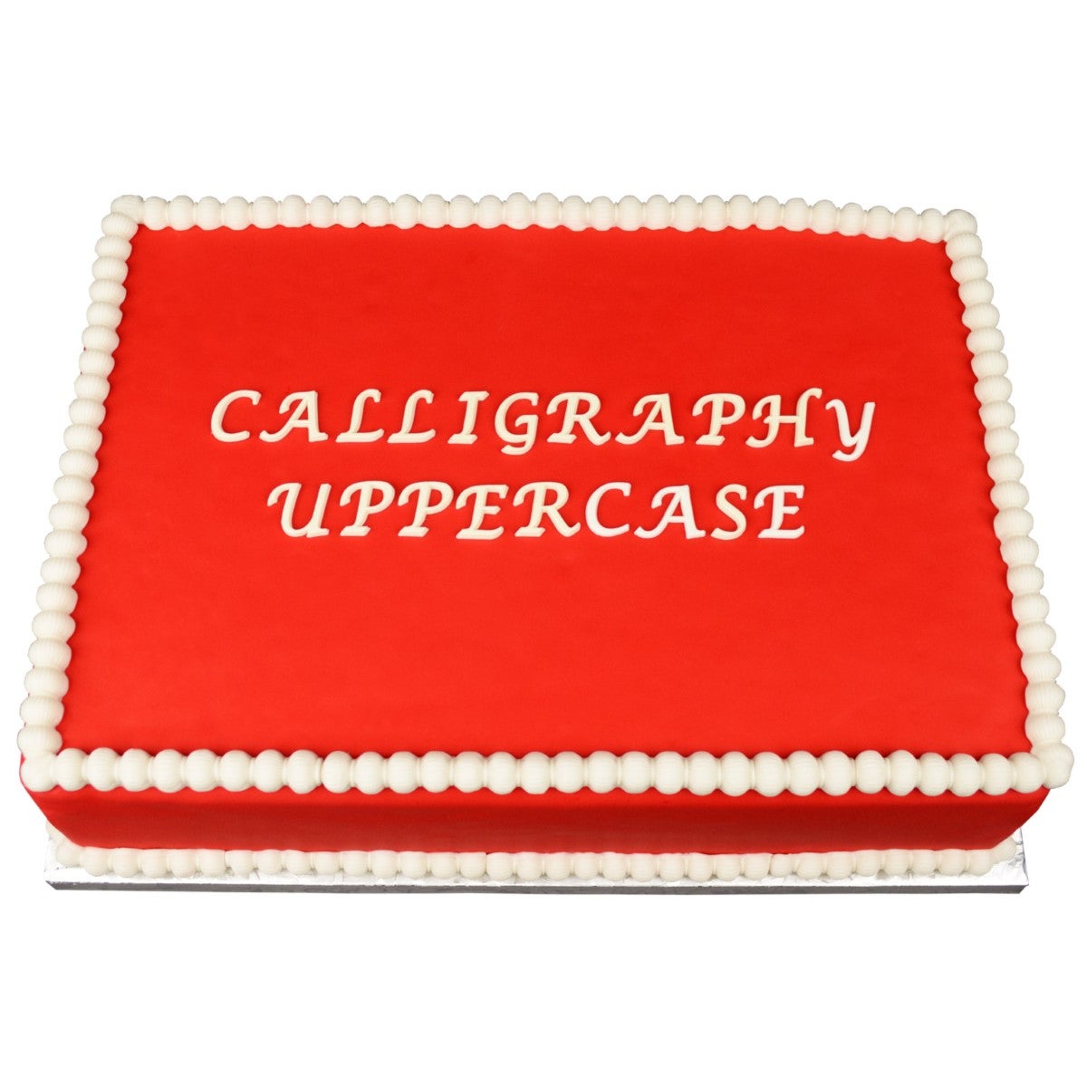 Marvelous Molds Silicone Mold - Calligraphy Uppercase Flexabet™