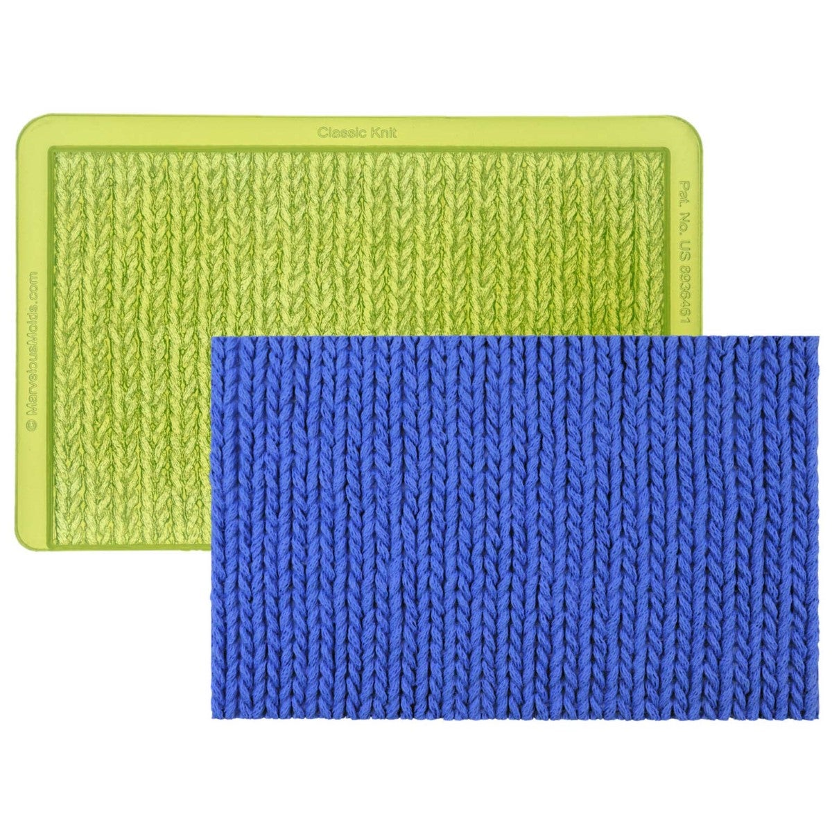 Marvelous Molds Silicone Mold - Classic Knit Simpress