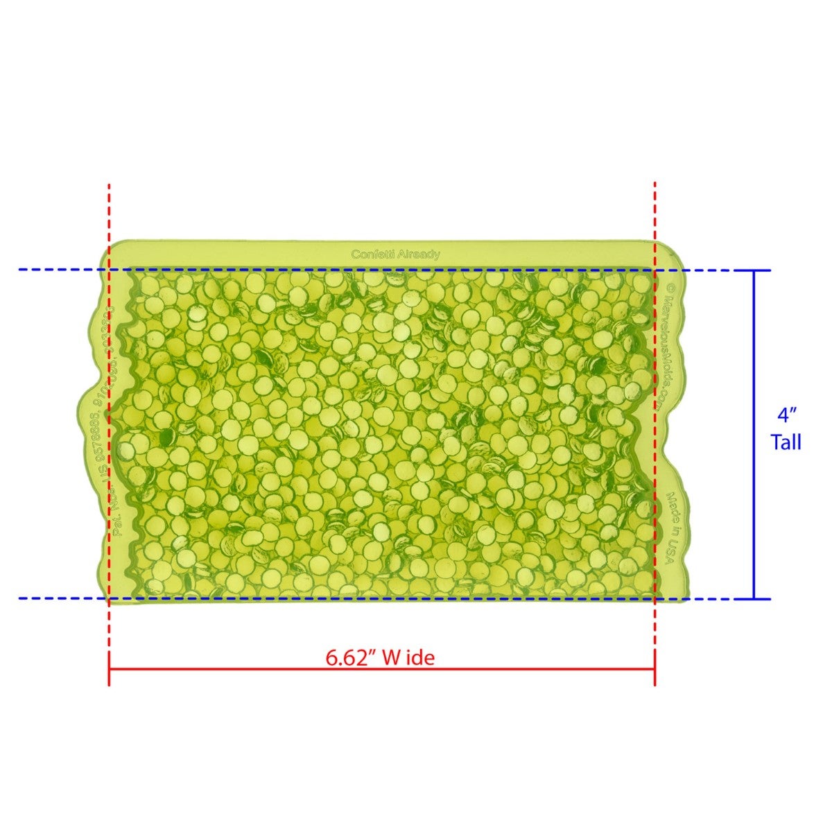 Marvelous Molds Silicone Mold - Confetti Already Simpress