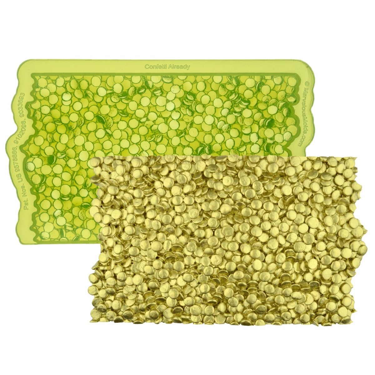 Marvelous Molds Silicone Mold - Confetti Already Simpress