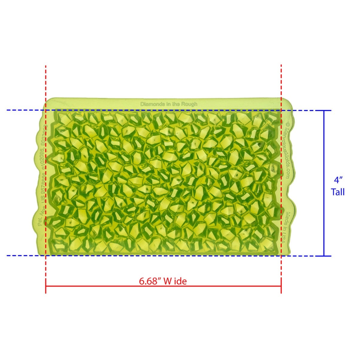 Marvelous Molds Silicone Mold - Diamonds in the Rough