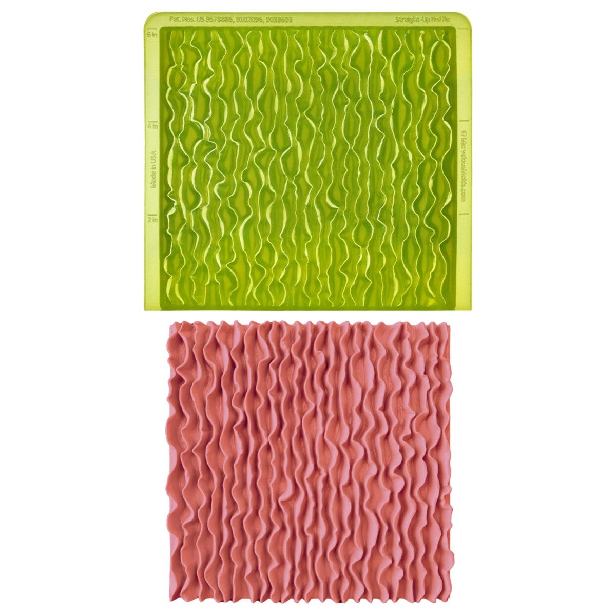 Marvelous Molds Silicone Mold - Straight-Up Ruffle