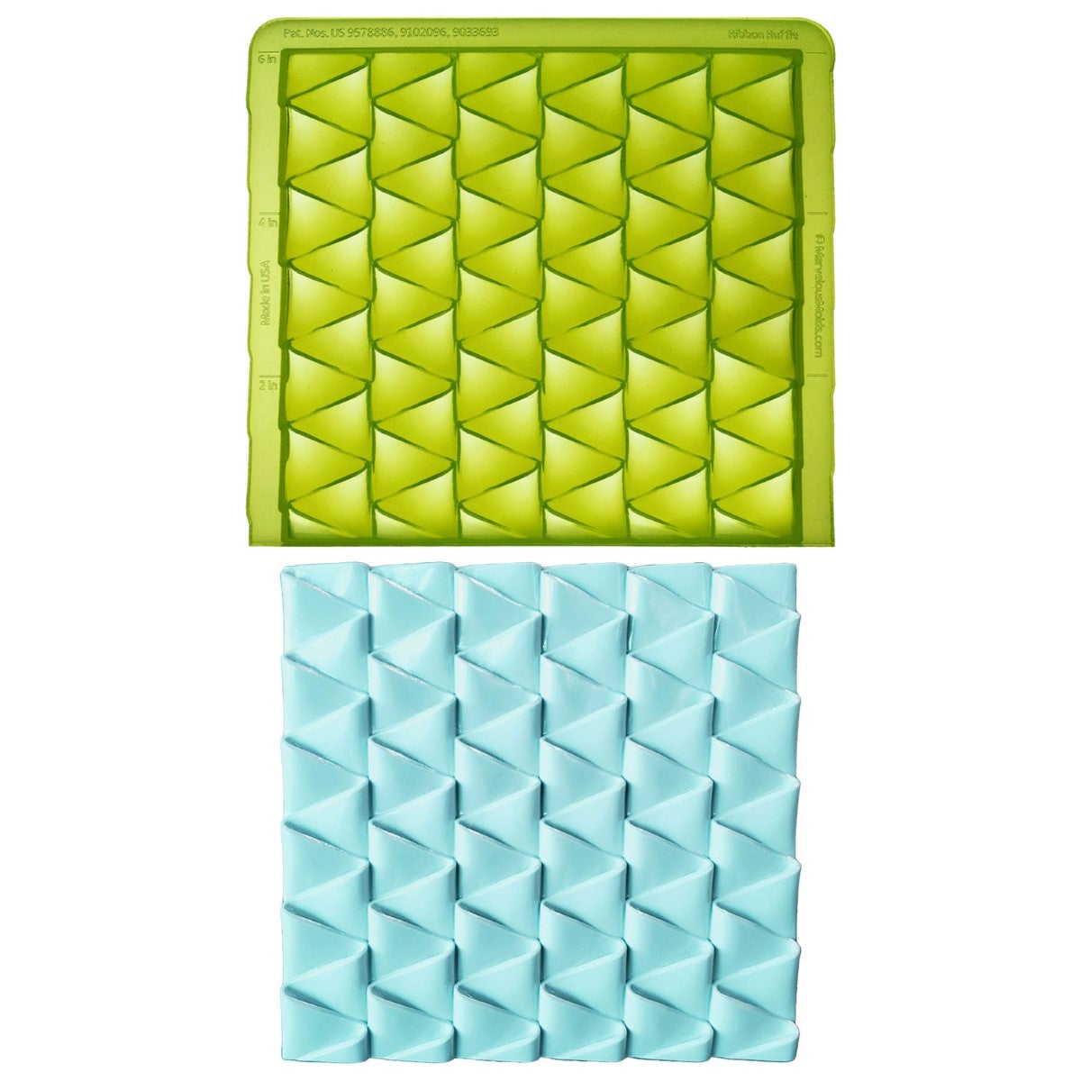 Marvelous Molds Silicone Mold - Ribbon Ruffle