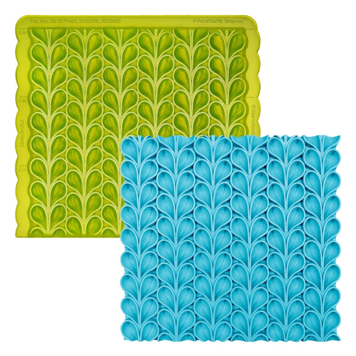 Marvelous Molds Silicone Mold - V-Petal Ruffle