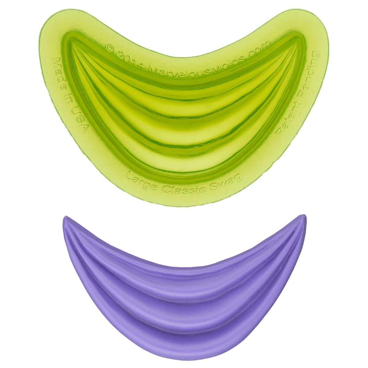 Marvelous Molds Silicone Mold - Large Classic Swag Mold