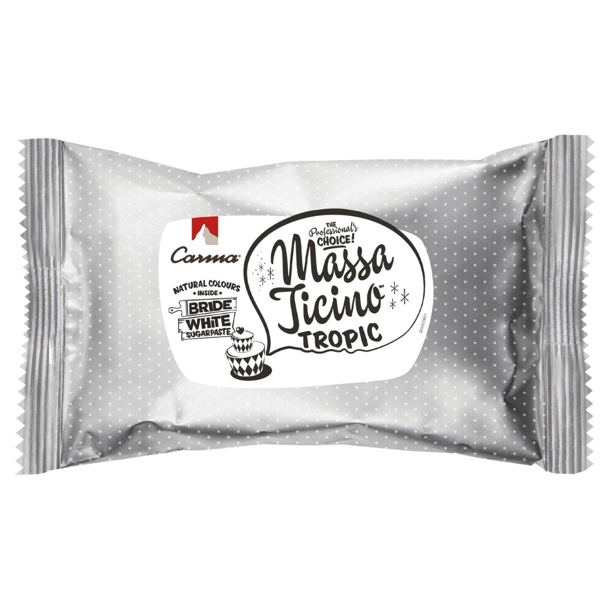 Massa Ticino Sugar Paste 1 kg Bridal White