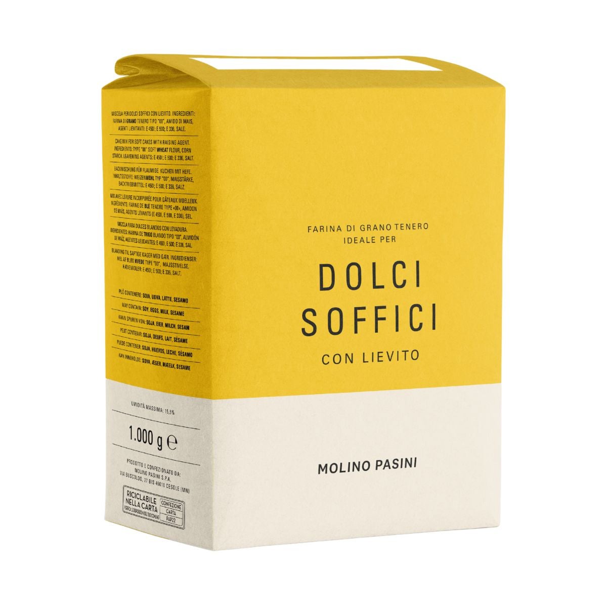Molino Pasini Flour Soft Cake Mix with Raising Agent 1 kg