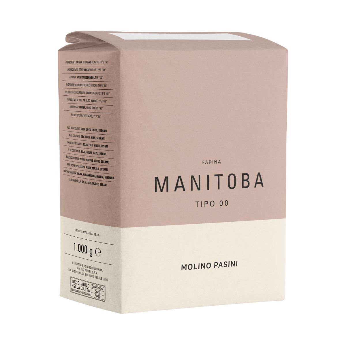 Molino Pasini Flour Manitoba Premium Blend 1 kg