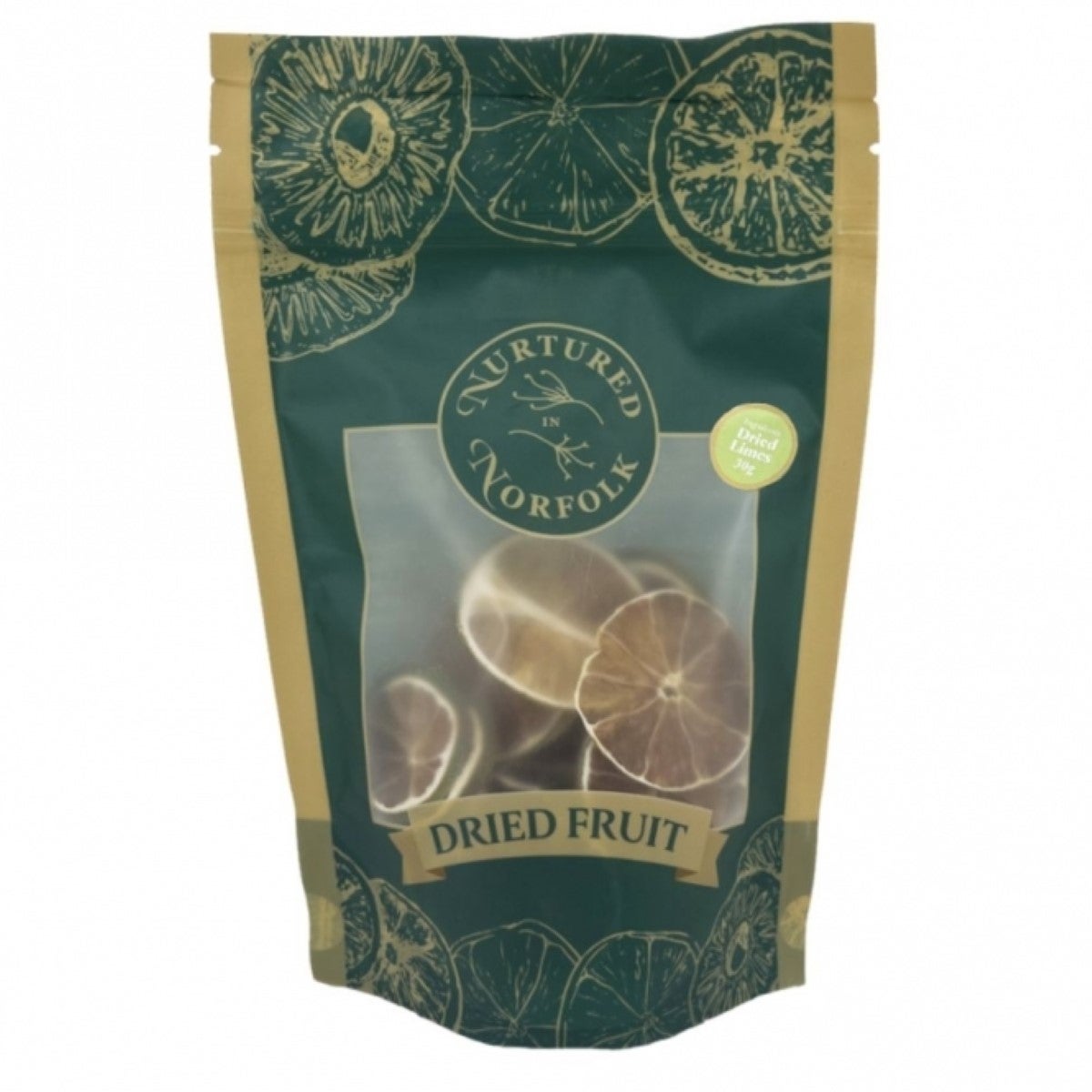 Nurtured in Norfolk Dried Fruit Slices - Lime 30g