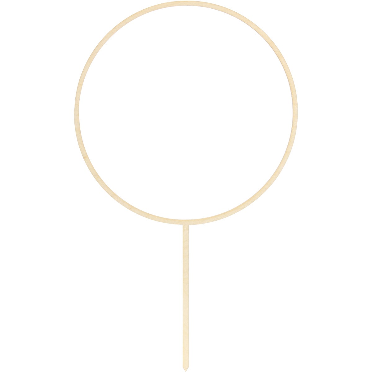 PartyDeco Wooden Cake Topper Hoop 24.5 cm