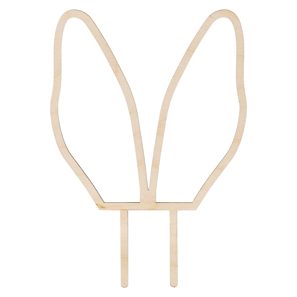 PartyDeco Wooden Topper Bunny Ears