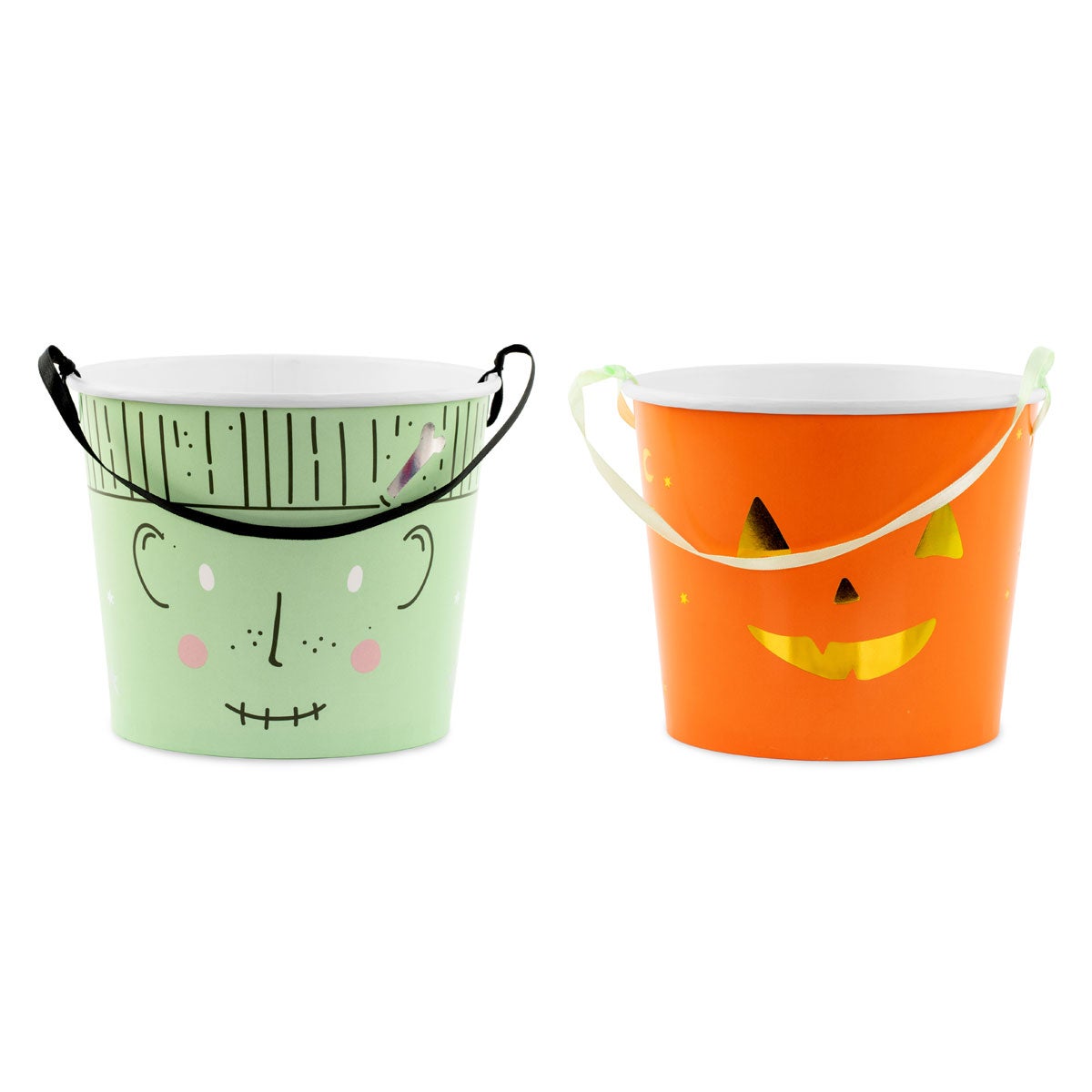PartyDeco Treat Buckets Halloween pk/2