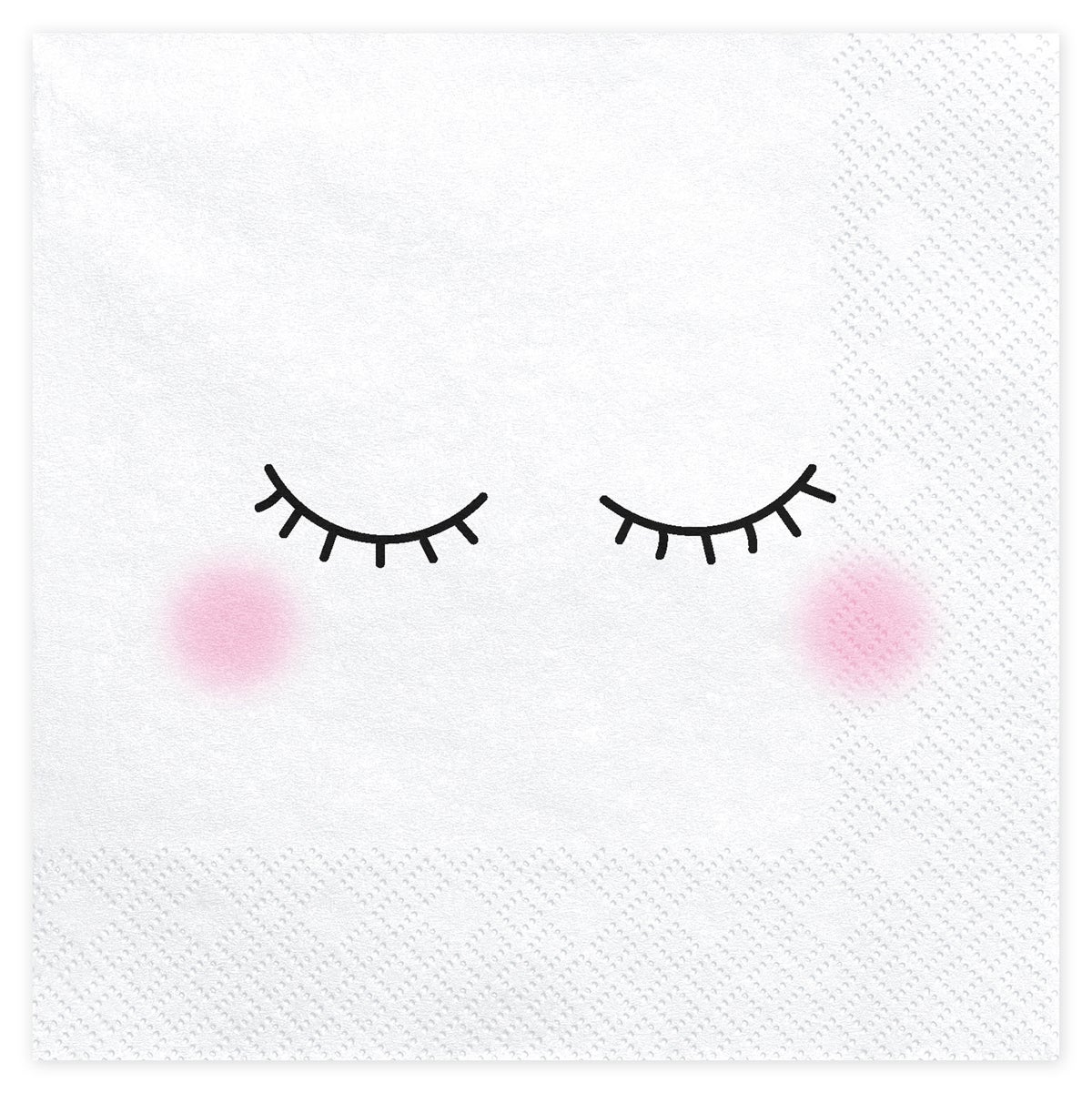 PartyDeco Napkins Face pk/20