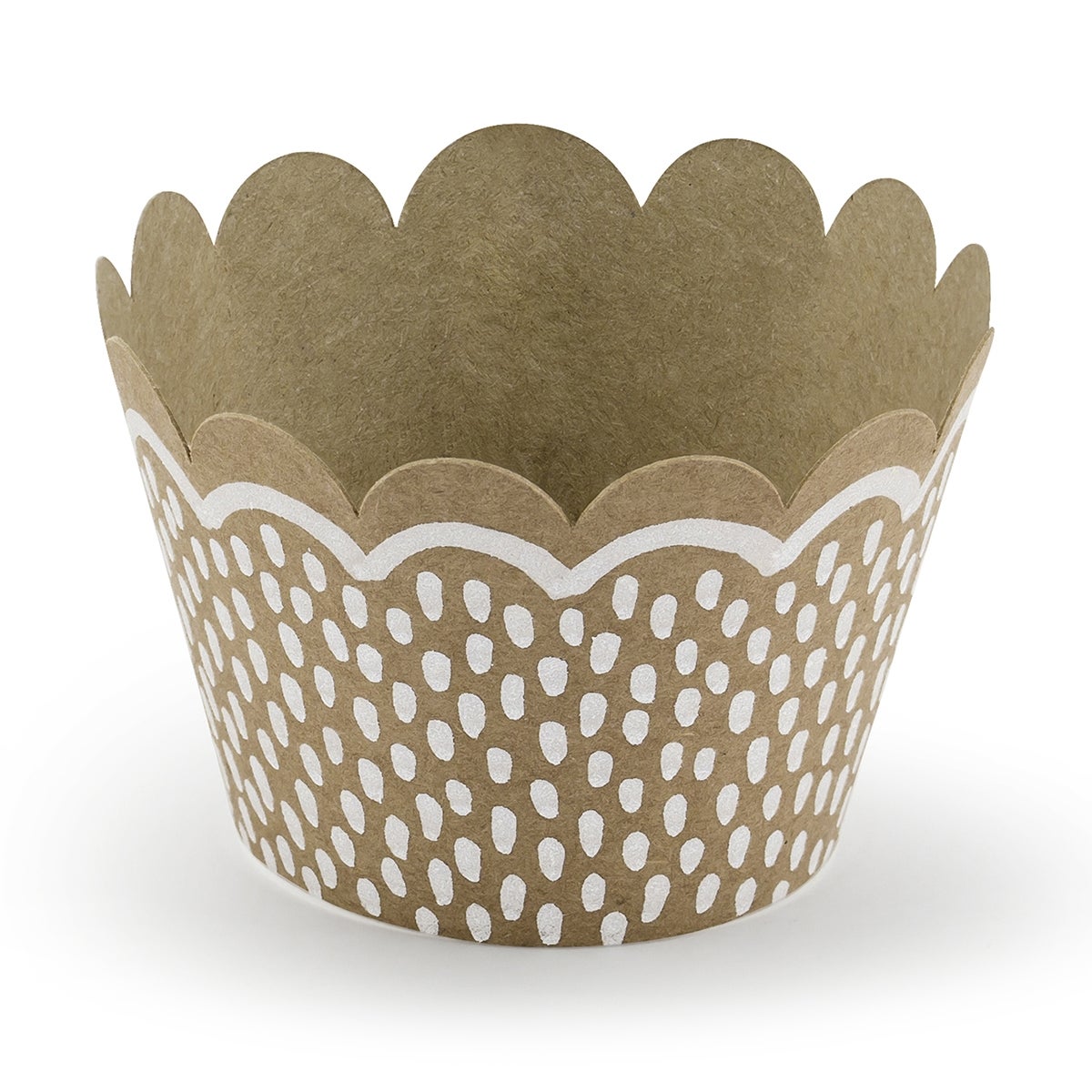 PartyDeco Cupcake Wrapper with Topper Woodland pk/6