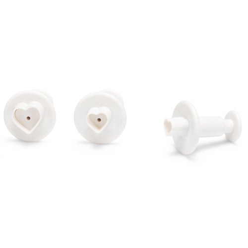 Patisse Plunger Cutter Heart set/3