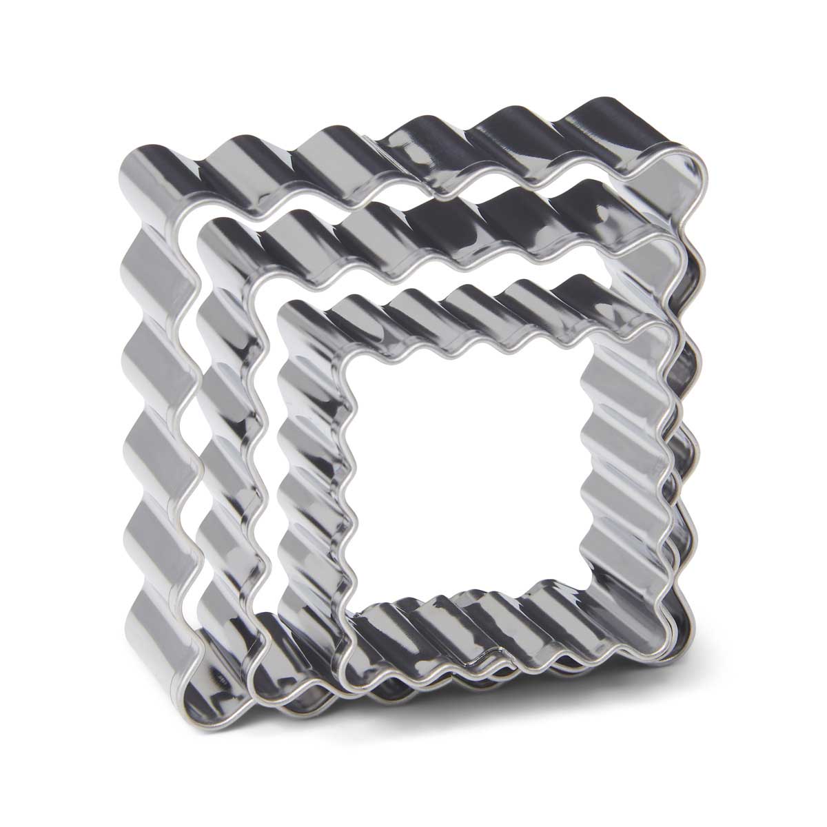 Patisse Stainless Steel Square Cutters Set/3