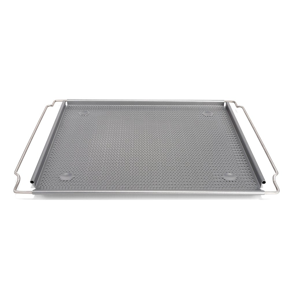 Patisse Silver-Top Adjustable Baking Plate Perforated 38x35