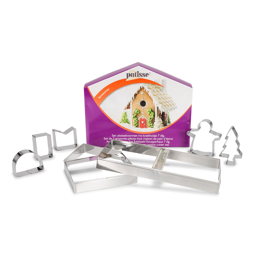 Patisse Cookie Cutter Cookie House Set/7