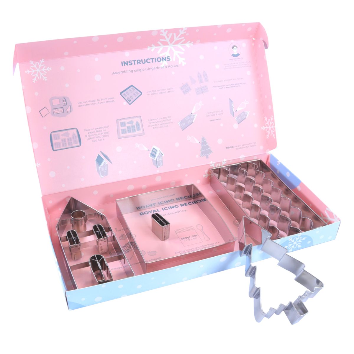 PME Gingerbread House Cutter Set