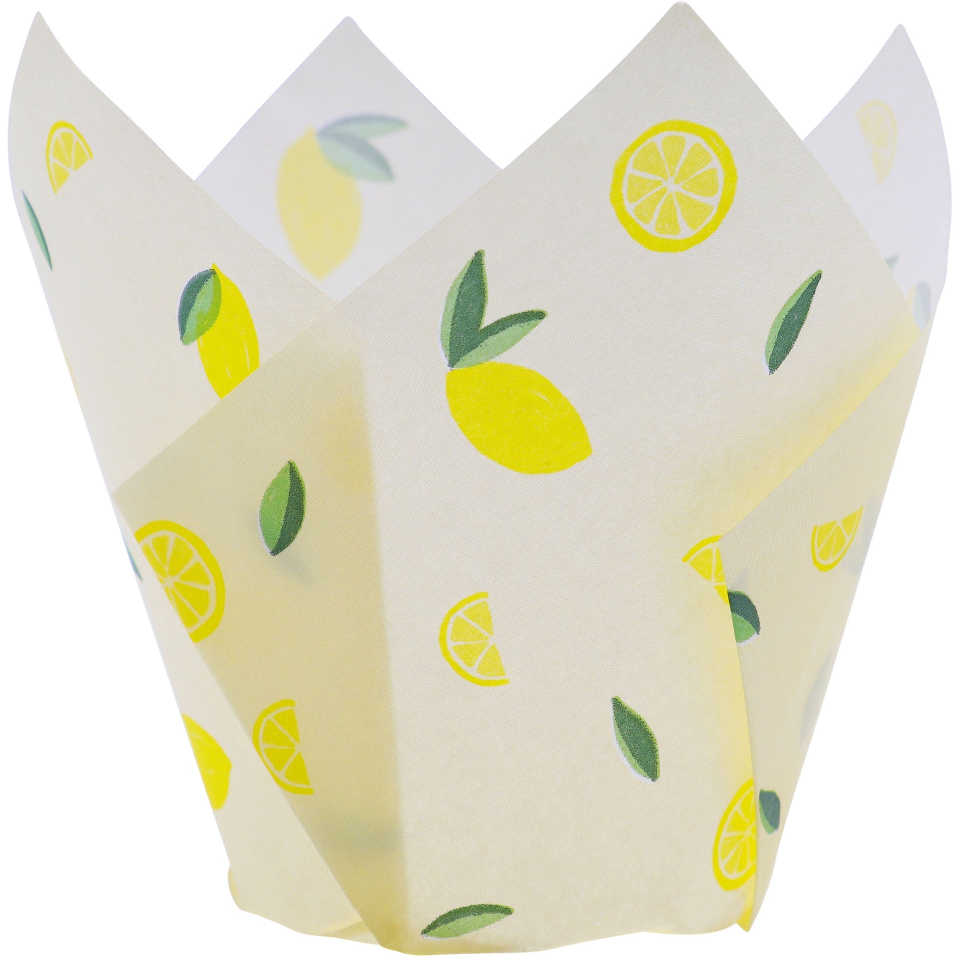 PME Tulip Muffin Cases Lemon Pk/24