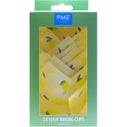 PME Tulip Muffin Cases Lemon Pk/24