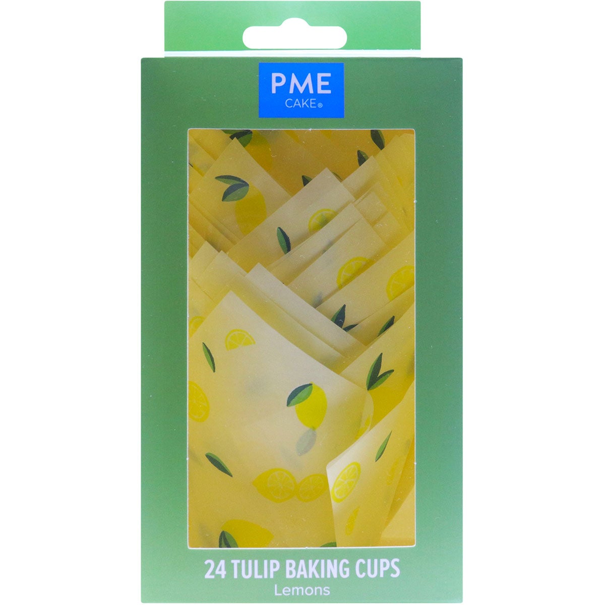 PME Tulip Muffin Cases Lemon Pk/24