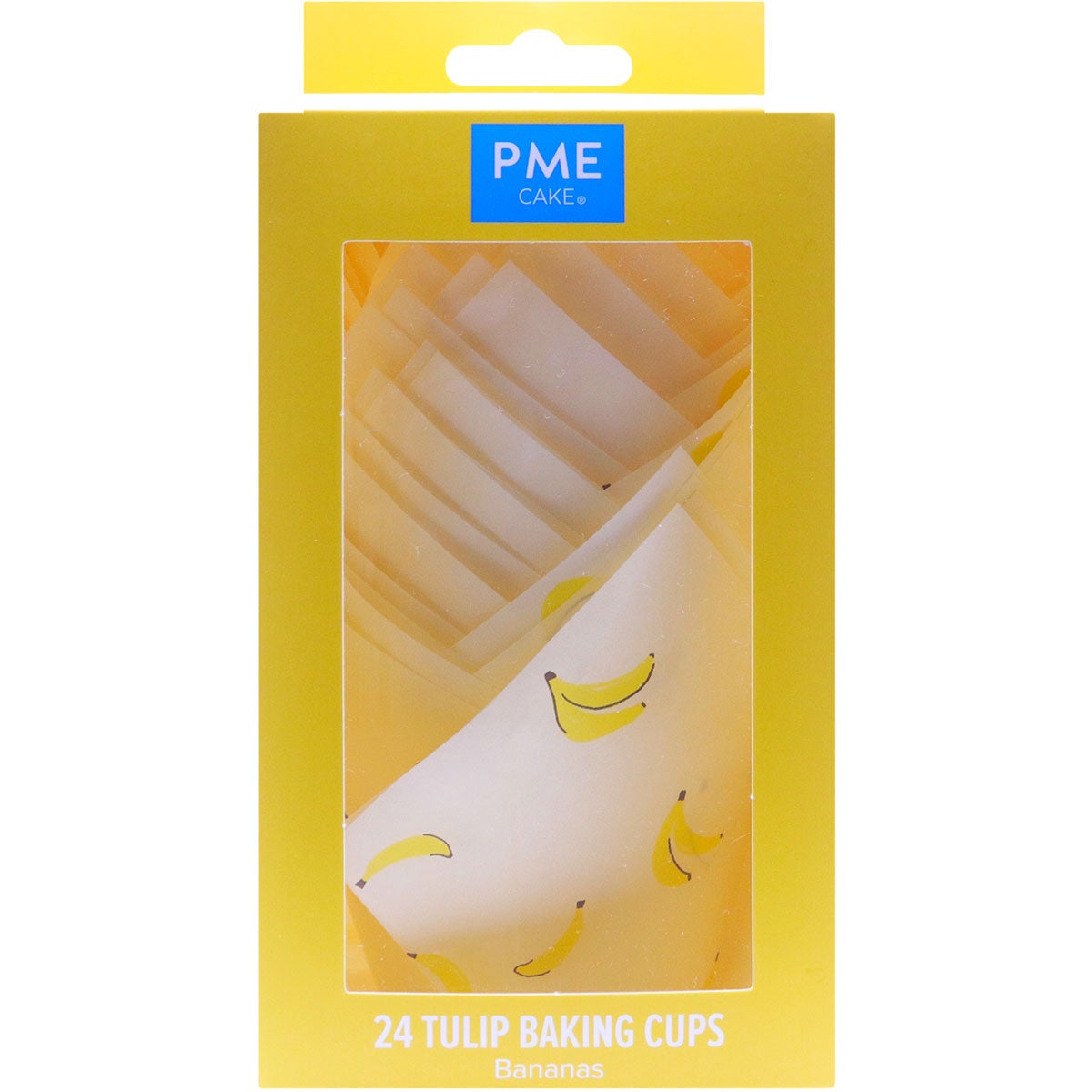 PME Tulip Muffin Cases Banana Pk/24