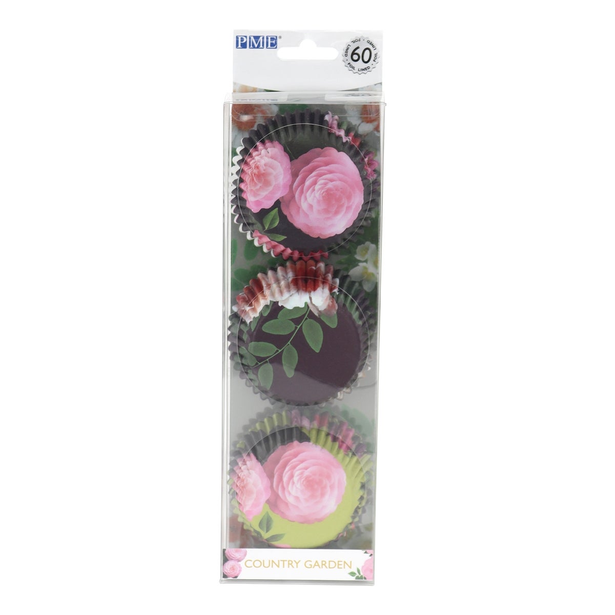 PME Baking Cups Country Garden pk/60