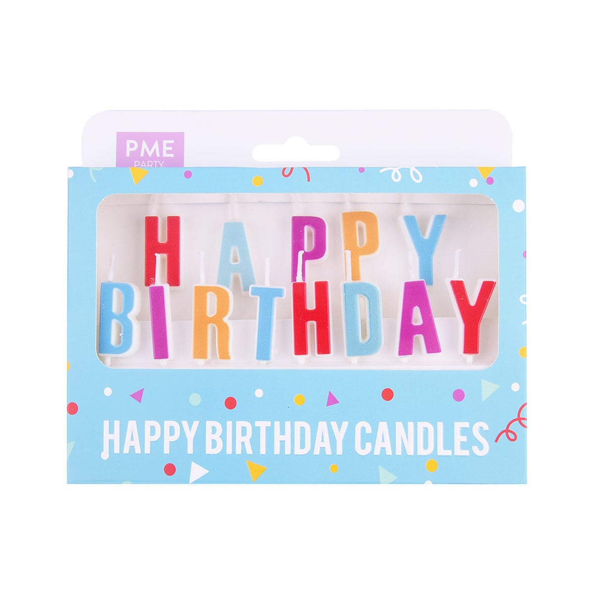 PME Candle Topper - Individual Birthday Candles