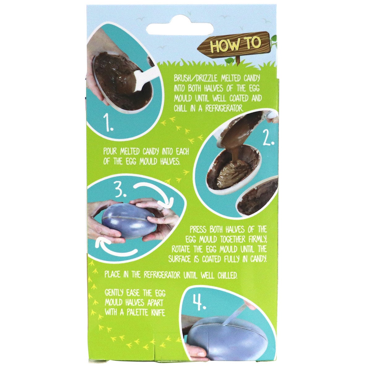 PME Egg Moulds Set/3