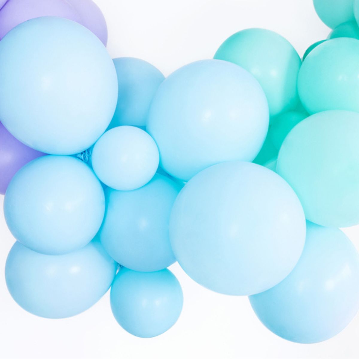 PartyDeco Strong Balloons 12 cm Blue pk/100