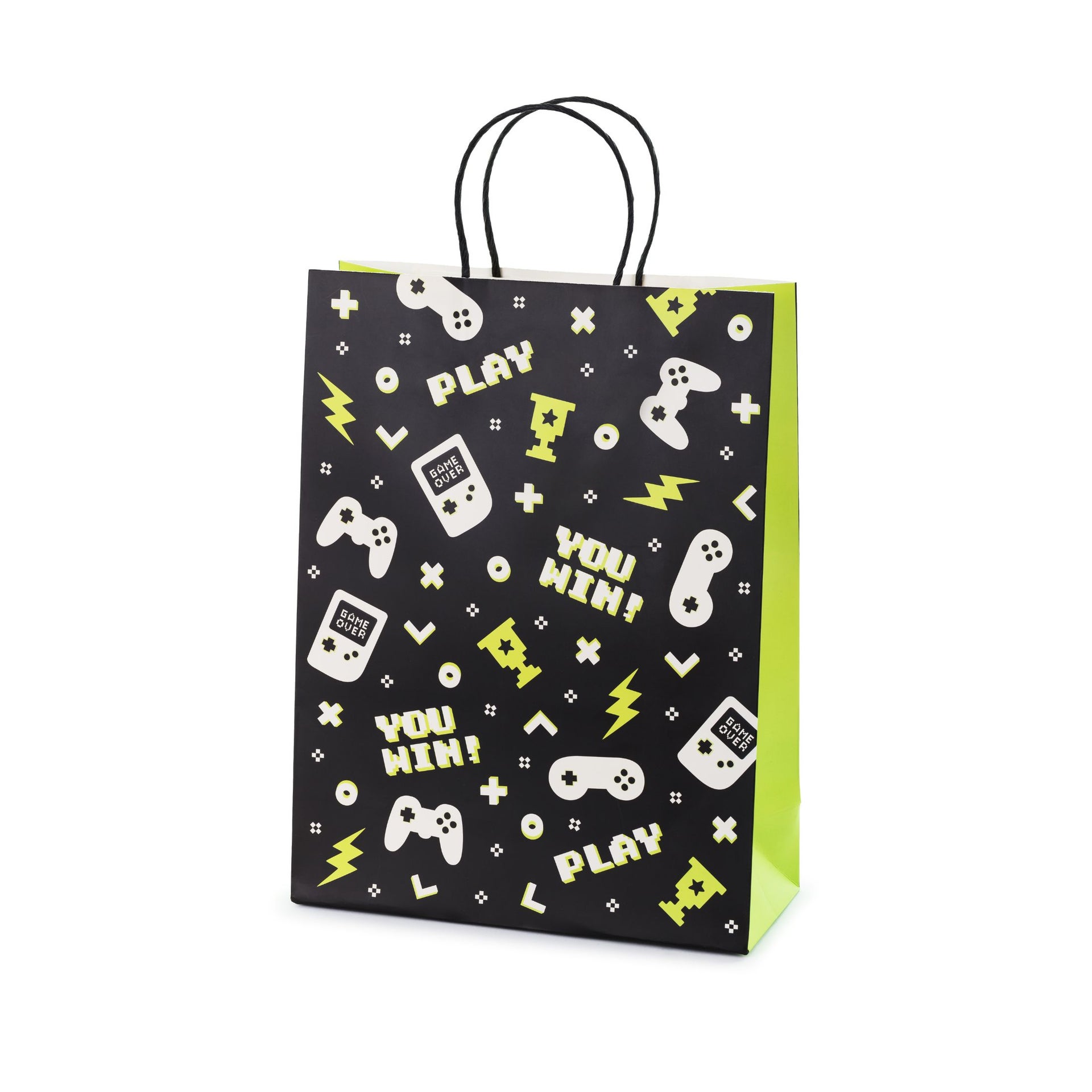 PartyDeco Gift Bag - Gamer - 10x24x32cm