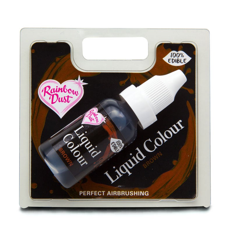 RD Liquid Colour Airbrush - Brown -16ml-