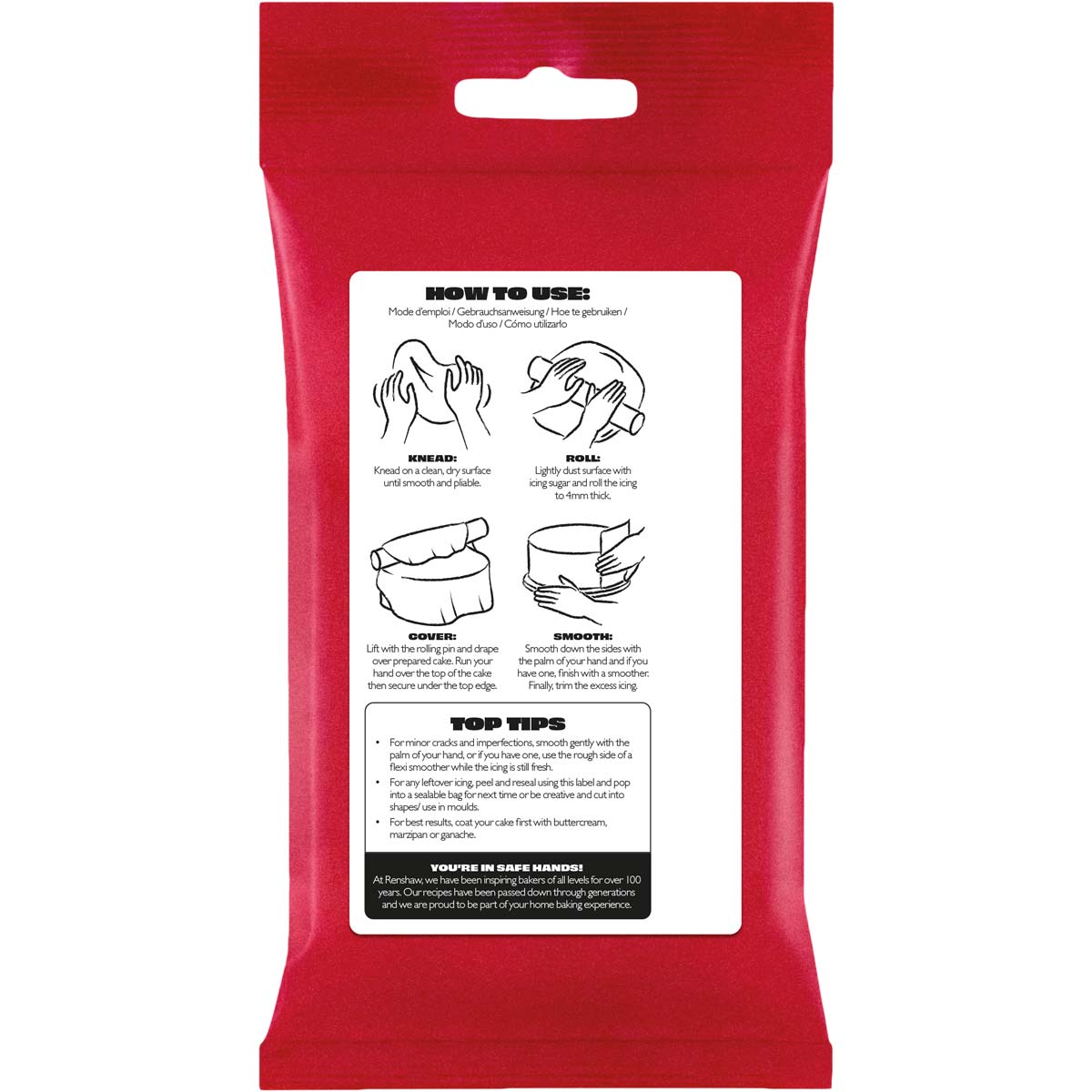 Renshaw Covering Paste White 1kg