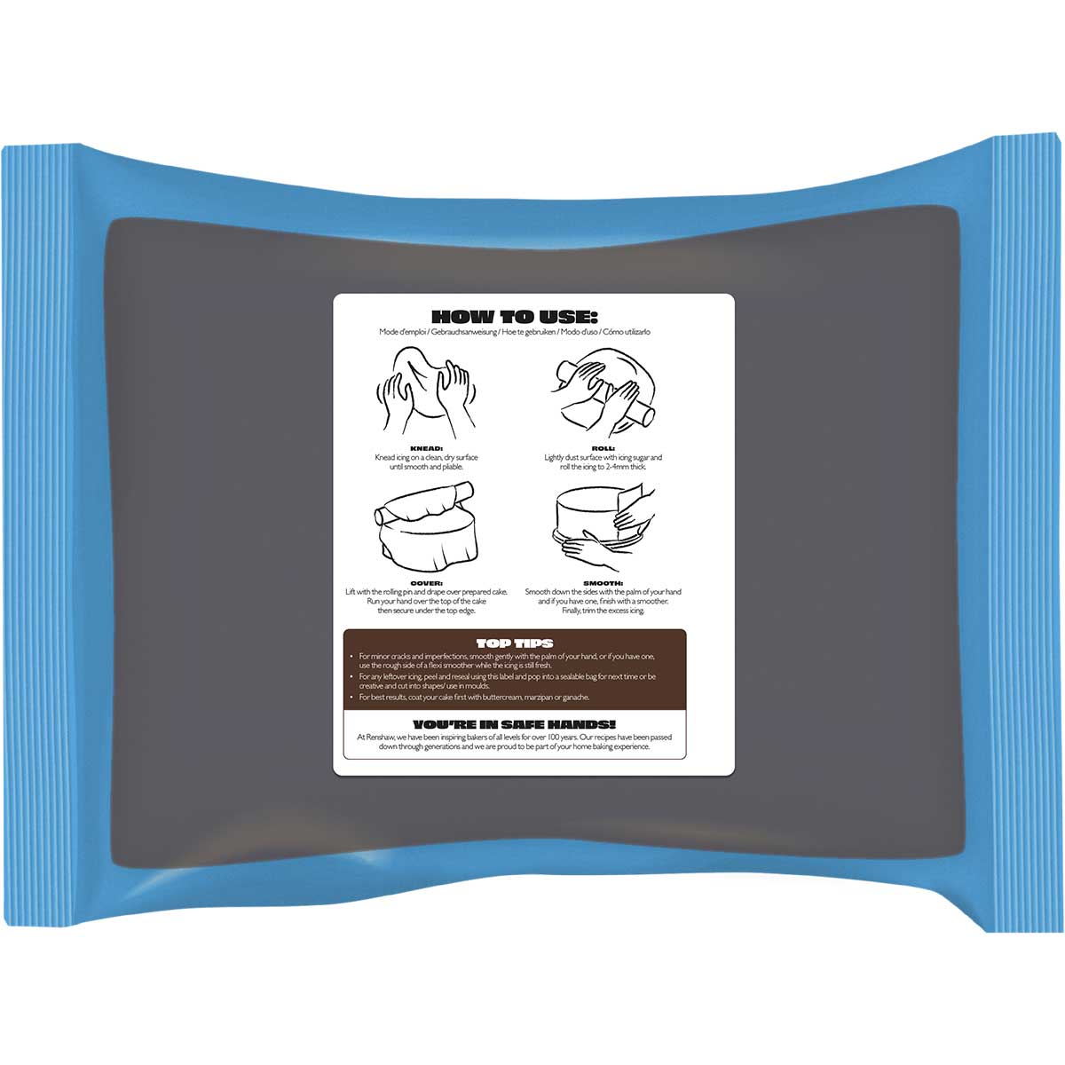 Renshaw Fondant Icing Chocolate Flavour 2.5kg