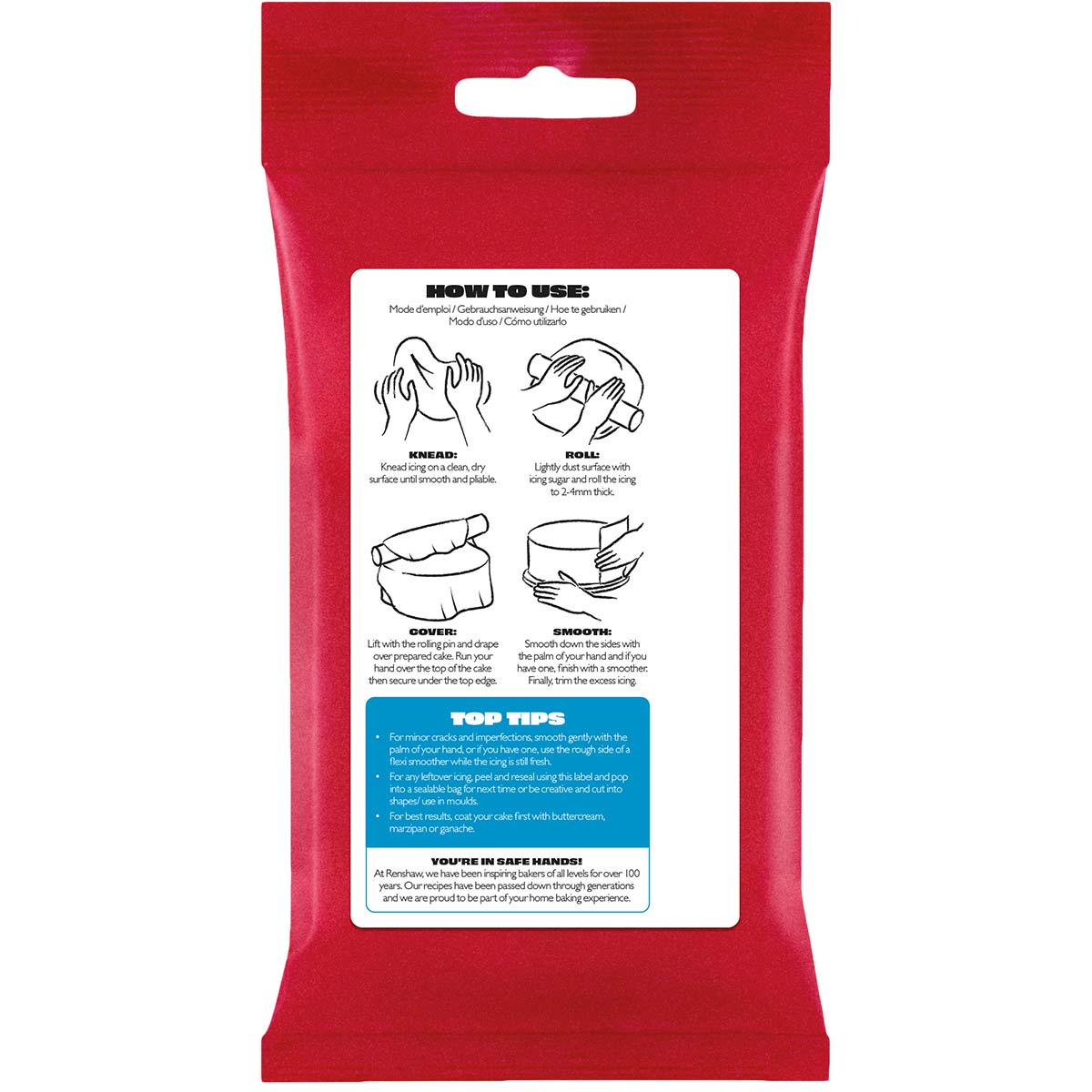 Renshaw Fondant Icing Turquoise 250g